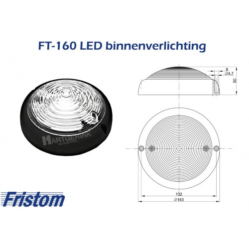 Binnenverlichting LED FRISTOM FT-160 CZ LED